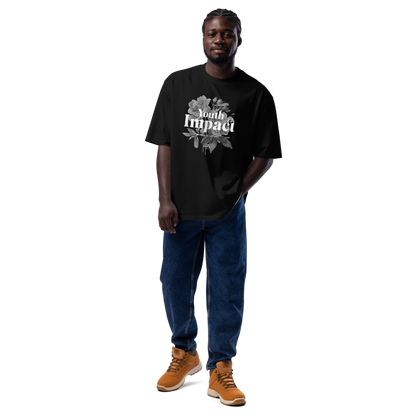 Youth Impact – Spread Love, Not Hate | Unisex Premium Oversized T-Shirt | The Strangers Club