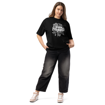 Youth Impact – Spread Love, Not Hate | Unisex Premium Oversized T-Shirt | The Strangers Club